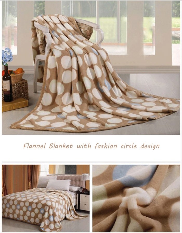 Super Soft Flannel  Blanket with printed design