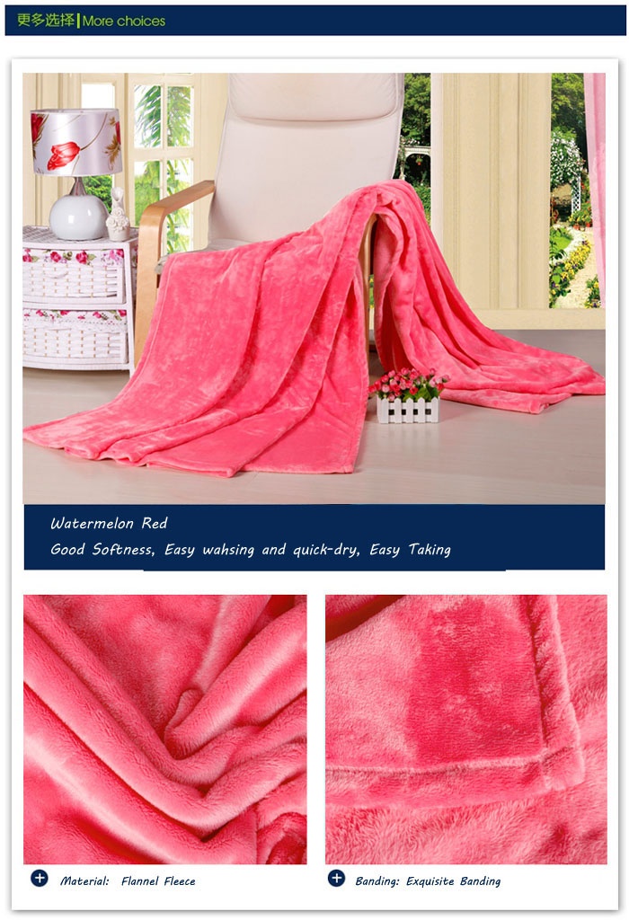 Super Soft Flannel Fleece Blanket