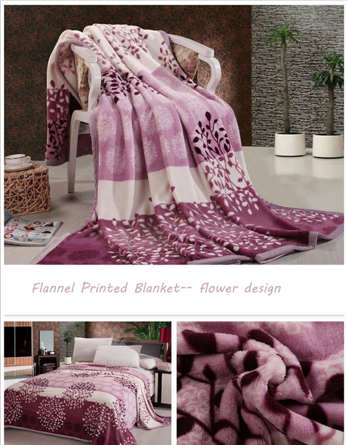 Super Soft Flannel Printed Blanket