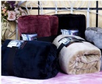 Raschel Solid Blanket