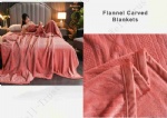 Flannel Carved Blanket