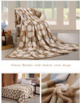 Super Soft Flannel  Blanket with printed design