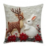 3D Three dimensional pattern pillowcase cushion cover