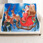 Digital Printed Christmas Blanket