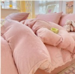 Flannel Solid Cover Sets with A/A color