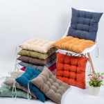 Corduroy chair cushion solid seat cushion